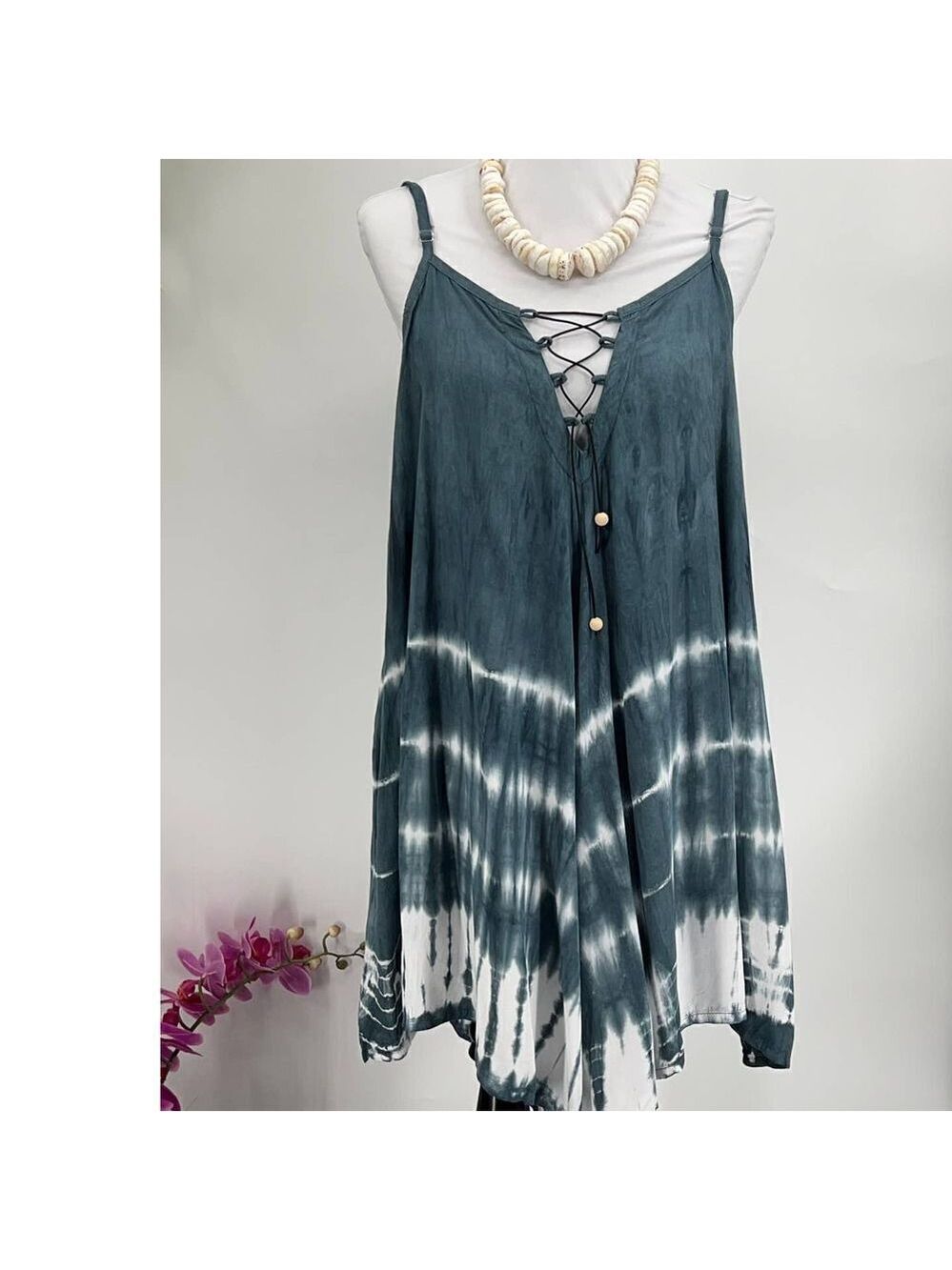 Kau wela ~ Coastal Beach Summer Mini Romper Gypsy Wide Leg Shorts